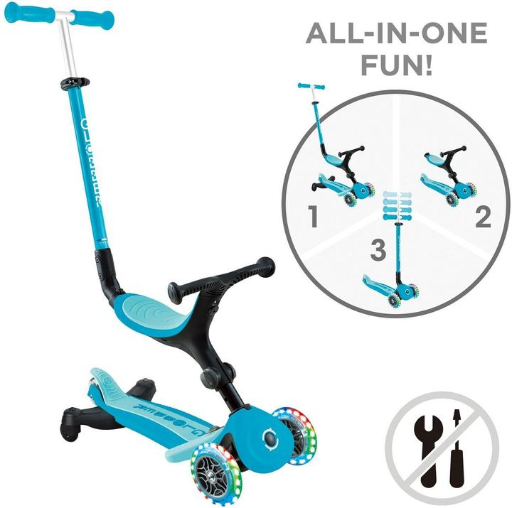 Produktbild Globber / Dreirad GO UP Active s 360° Aqua