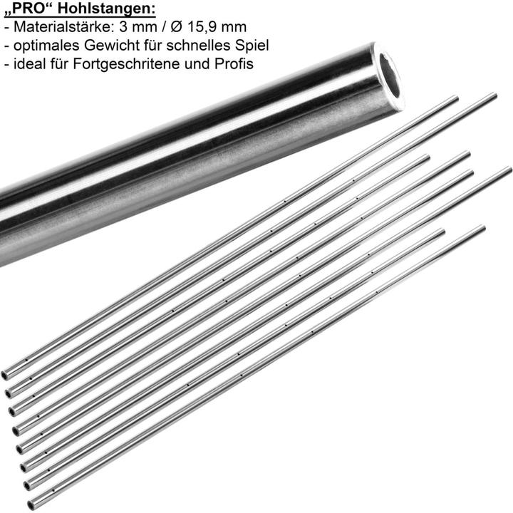 Produktbild Tuniro Kickertisch BASIC Weiss Tischkicker