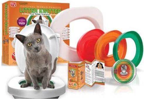 Actual product image Litter Kwitter Cat WC Training