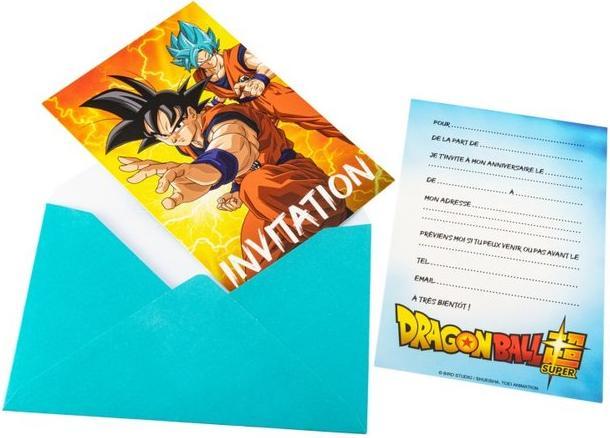Actual product image Chaks Dragon Ball: Invitation - FR (8 pezzi) (8 pcs.)