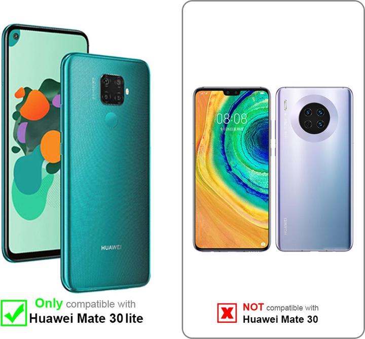 Produktbild Cadorabo Book Hülle mit Print (Huawei Mate 30 Lite)