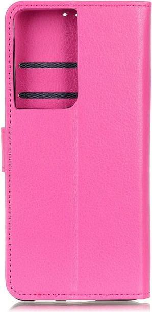 Produktbild MU Classic Litchi Leder Bookcover Series (Samsung Galaxy S21 Ultra)