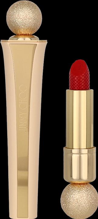 Actual product image Jimmy Choo Seduction Collection Satin Lipstick (#001 Red Carpet)