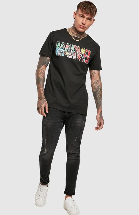 Actual product image Mister Tee Marvel Logo Character Tee (XS)