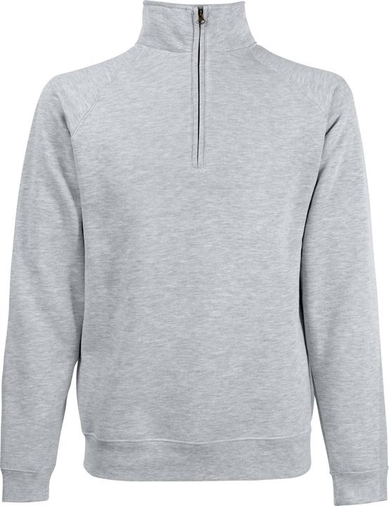 Fruit of the Loom Sweatshirt Pullover mit Reissverschluss