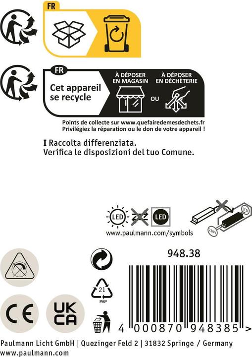 Image du produit Paulmann Akena (800 lm, IP44)