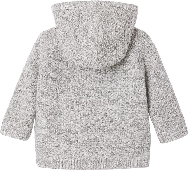Actual product image Vertbaudet Baby hooded cardigan with faux fur lining (68)