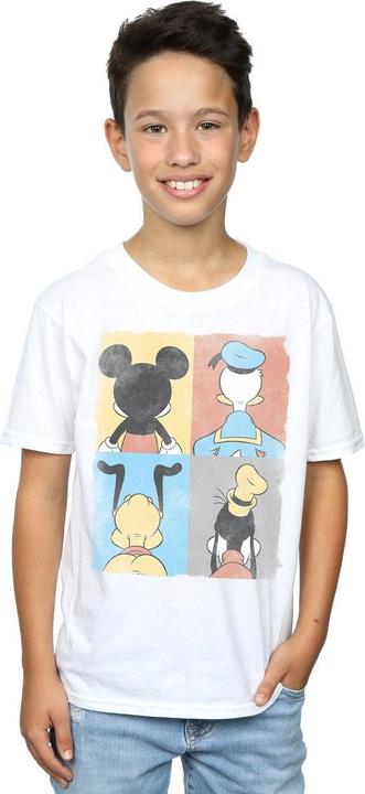 Actual product image Disney Boys Mickey Mouse Four Backs T-Shirt (152, 158)