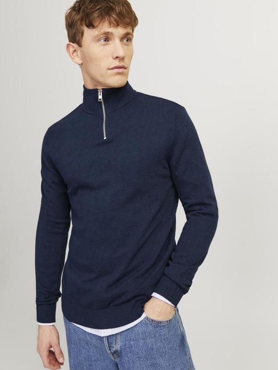 Image du produit Jack & Jones Demi-zip pull en tricot (L)
