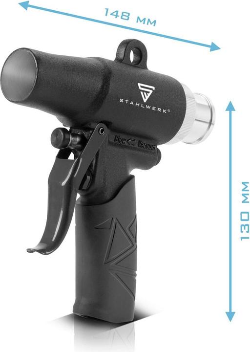Actual product image Stahlwerk Compressed air suction/blow gun DSB-90 ST Reversible cleaning gun