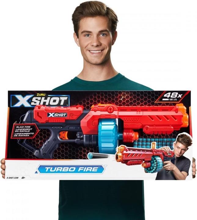Produktbild Xshot Excel-Turbo-Feuerwerfer (48 Darts)