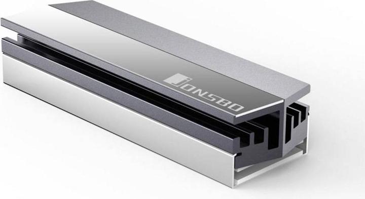 Actual product image Jonsbo M.2 SSD passive cooler