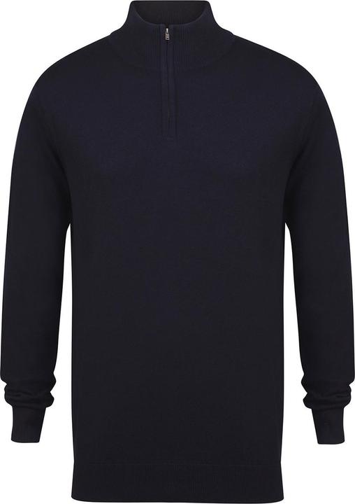 Henbury Sweatshirt Reissverschluss