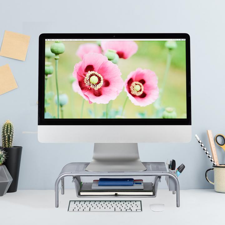 Image du produit Relaxdays Support pour moniteur avec tiroir