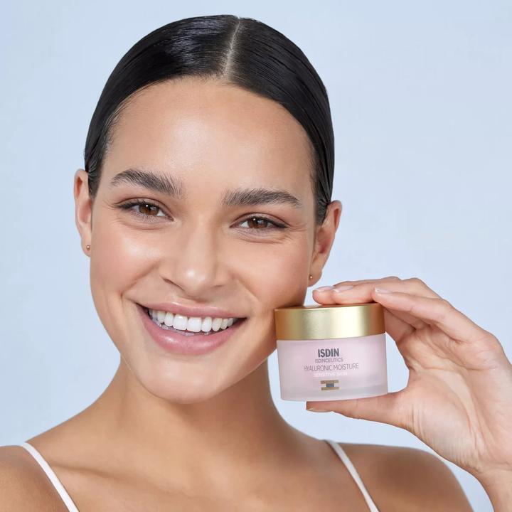 Actual product image Isdin ISDINCEUTICS hyaluronic moisture sensitive skin 50 gr (50 ml, Day cream)