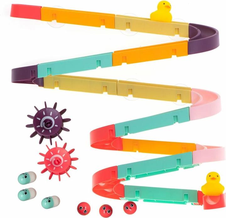 Actual product image Ikonka Dripping toy slide waterway + accessories