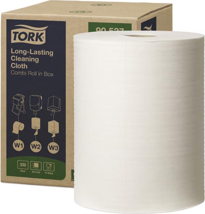 Actual product image Tork Durable cleaning wipes White W1/2/3 90537 (1 x)