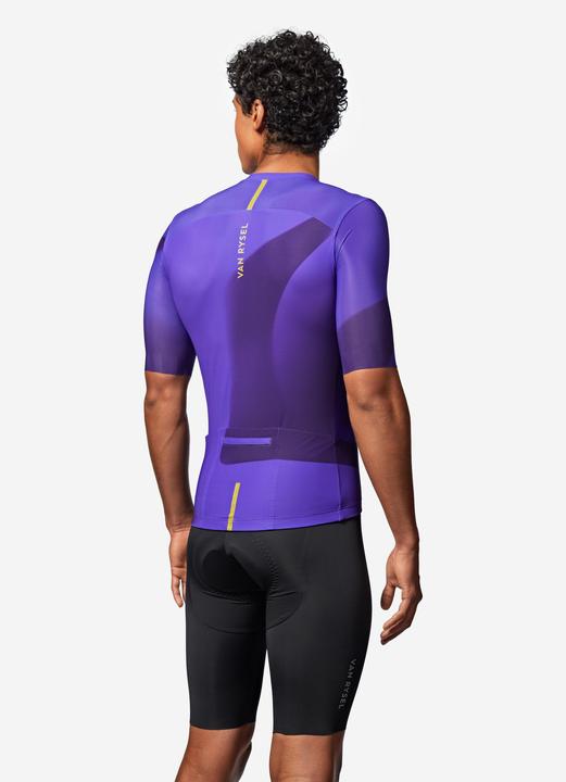 Actual product image Van rysel Rennrad Radtrikot kurzarm Sommer Unisex Racer 2 lila (M)
