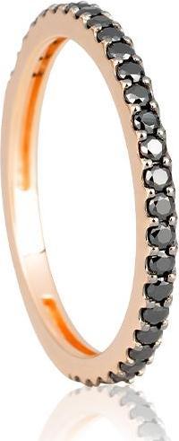 Actual product image Breuning RING - BRILLANT BLACK 0.42 Ct. (57, 750/18 K Gold)