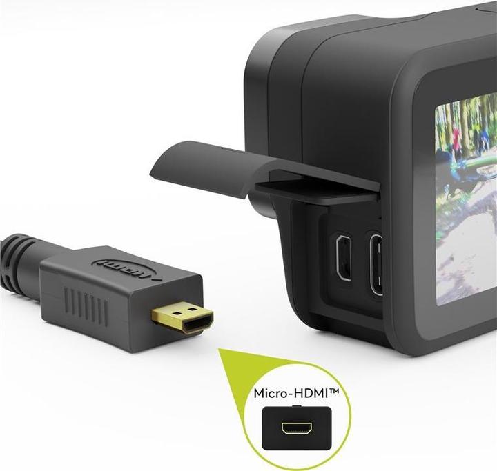 Produktbild Goobay Micro HDMI D – HDMI Buchse (0.15 m, HDMI)