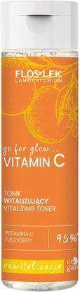 Actual product image Floslek Go For Glow Vitamin C Revitalizing Face Tonic 200ml (200 ml)
