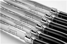 Image du produit Laguiole Premium Line Couteau à steak noir 1.8mm (6 pièce(s), Couteau)