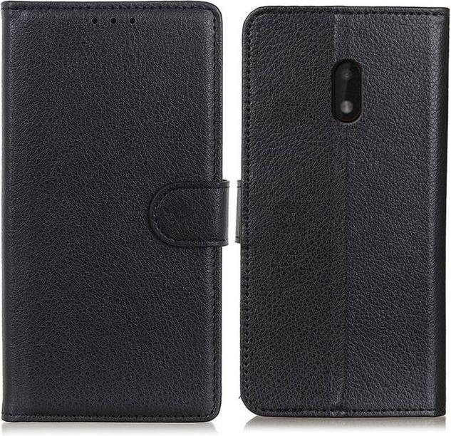 Produktbild MU Classic Litchi Leder Bookcover Series (Nokia C1 Plus)