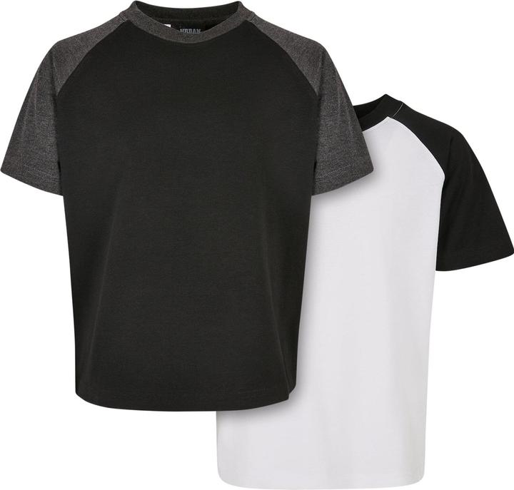 Immagine prodotto Urban Classics Ragazzi Raglan Contrast Tee 2-Pack (158)