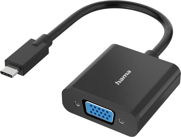 Immagine prodotto Hama Adattatore video, spina USB-C - presa VGA, Full HD 1080p (USB-C)