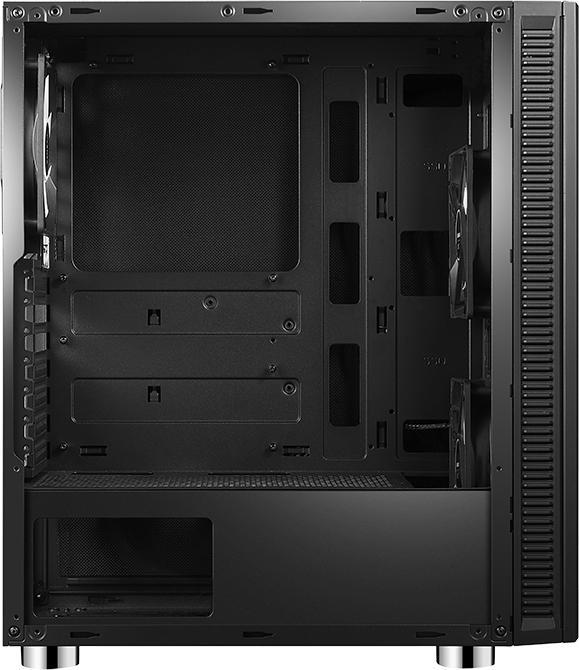 Image du produit Itek Boitier Moyen Tour ATX compatible Sylent 05 Evo (Noir) (mATX, ATX, Mini-ATX)
