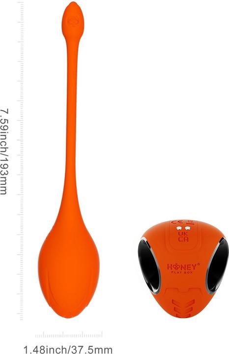 Immagine prodotto Honey Play Box LILI App-Controlled Egg Vibrator Orange