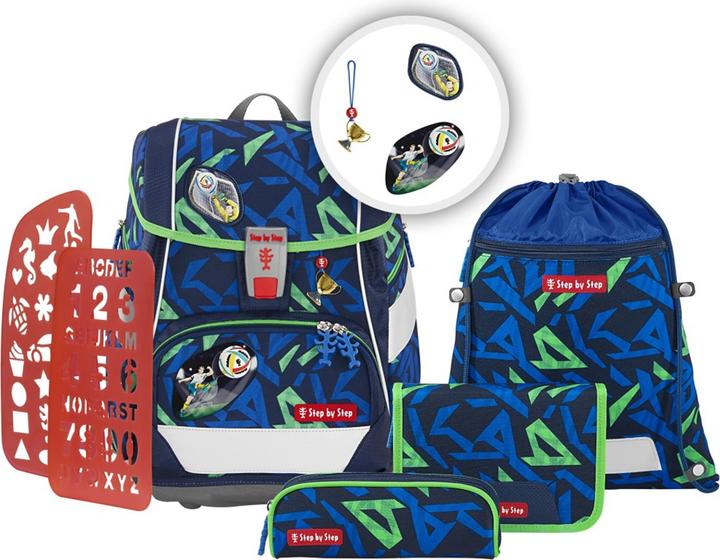 Step by Step Kit cartable 2IN1 PLUS, 6 pièces (19 l)