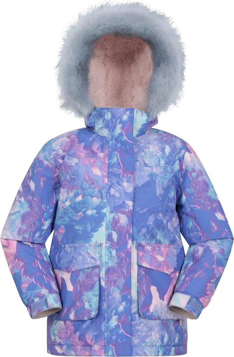 Actual product image Mountain Warehouse Childrens/Kids Ranger All-Over Print Water Resistant Jacket (146, 152)