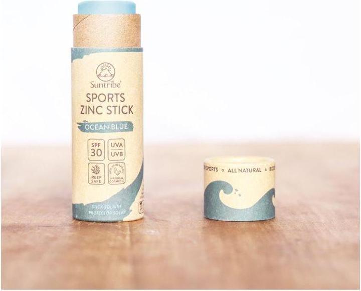 Immagine prodotto Suntribe Bio-Sonnenstift Ocean Blue (Stick solare, Crema solare viso, SPF 30, 33 ml, 30 g)