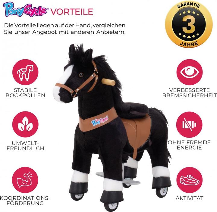 Image du produit PonyCycle Miweba (small) Black Beauty Cheval
