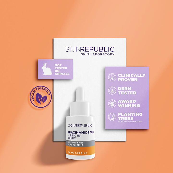 Produktbild Skin Republic Niacinamid 10% + Zink 1% Serum (30 ml)
