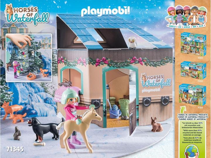Actual product image Playmobil Horses: Christmas sleigh ride