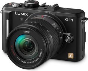 Panasonic Lumix GF1KEG-K, 12 Mpixel, Micro System, Schwarz (12.10 Mpx)