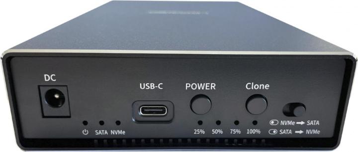 Actual product image LC-Power LC-DOCK-C-35-M2 USB3.2 Docking NVMe &SATA-M.2 retail (3.5", M.2)