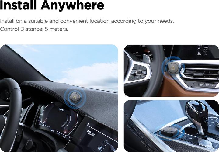 Immagine prodotto Viofo BTR200 bluetooth remote control (Ricevitore GPS, Bluetooth)