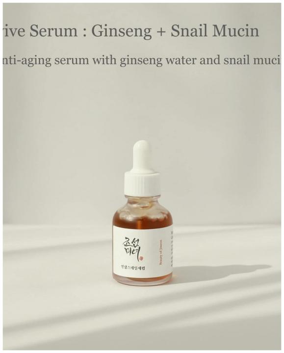 Actual product image Beauty of Joseon Revive Serum: Giseng + Snail mucin (30 ml)