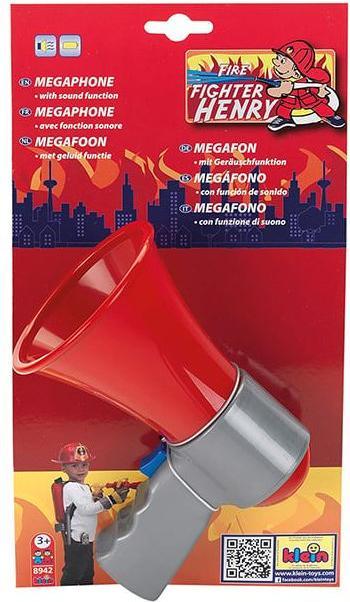 Actual product image Theo Klein Fire Fighter Henry Megaphone