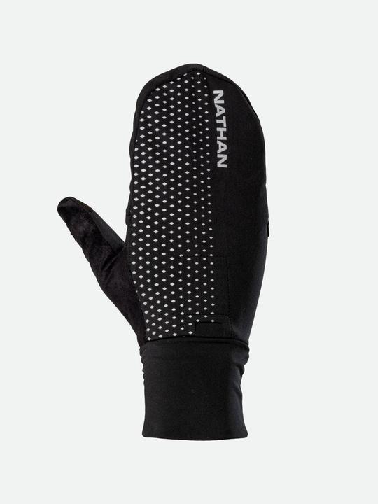 Produktbild Nathan Hyper Night Reflective Convertible Mitt Glove Laufhandschuhe (M)