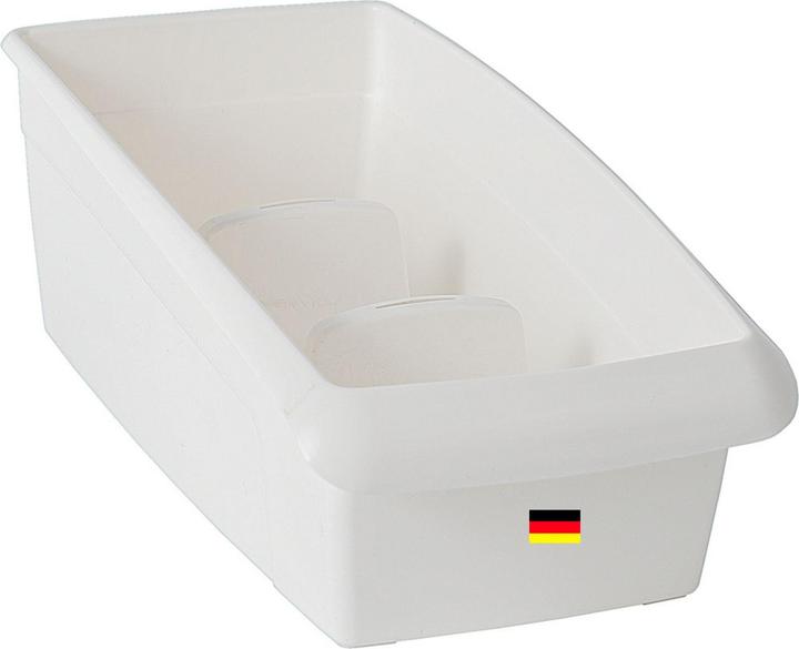 Produktbild Novaliv Kosmetik Organizer klein Schubladen Organizer Badezimmer - 25 x 12 cm WEISS Make-up (12 x 25 cm)