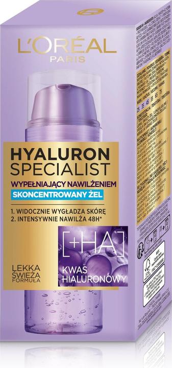 Productafbeelding L'Oréal Paris L'Oreal Hyaluron Specialist Hydraterende Geconcentreerde Gel 50Ml (50 ml, Gezichtsgel)