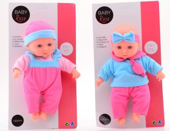 Image du produit Baby Rose Baby Doll avec son