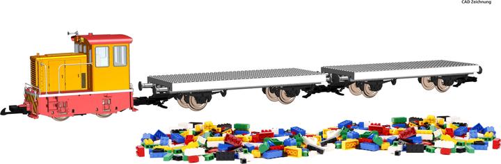 Image du produit Piko G-Start Set train de marchandises wagon à briques R/C (Voie G)