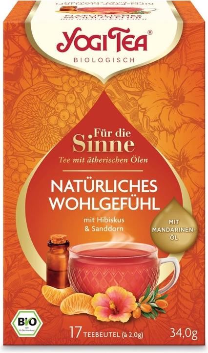 Produktbild Yogi Tea Für die Sinne Natürliches Wohlgefühl Gewürztee Tees (500 g)