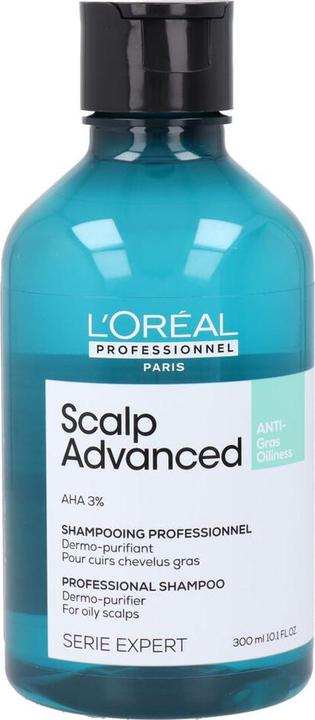 Image du produit L'Oréal Professionnel Série Expert Scalp Advanced - Anti-Oiliness Dermo-Purifier (300 ml, Shampoing liquide)