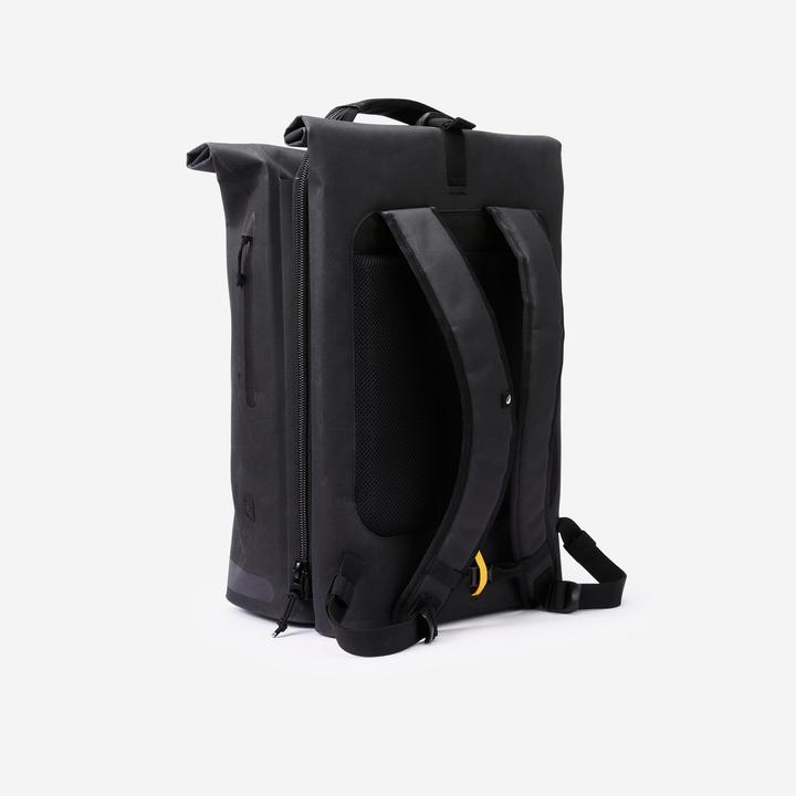 Produktbild Btwin Doppel-Fahrradtasche Gepäcktasche Rucksack für Gepäckträger XL 31 Liter (31 l, Gepäckträgertasche)